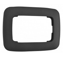 Рамка для двойной розетки Arte Milano am-505.05 505.05-double.black