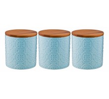 Набор из 3 банок для пищевых продуктов Art 490-382