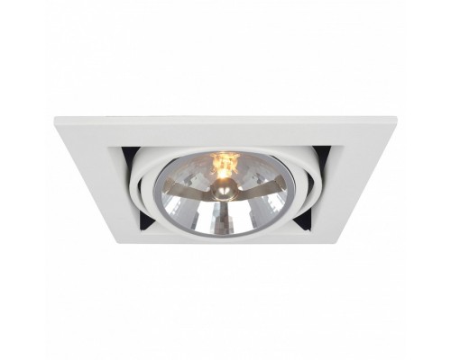 Встраиваемый светильник Arte Lamp Cardani A5935PL-1WH Встраиваемый светильник Arte Lamp Cardani A5935PL-1WH