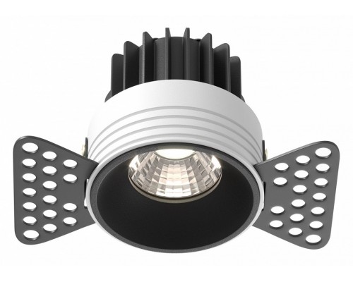Встраиваемый светильник Maytoni Technical Round DL058-7W4K-TRS-B Встраиваемый светильник Maytoni Technical Round DL058-7W4K-TRS-B