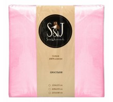 Простыня полутороспальная S&J S