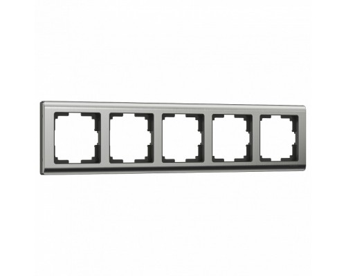 Рамка на 5 постов Werkel Metallic W0051602 Рамка на 5 постов Werkel Metallic W0051602