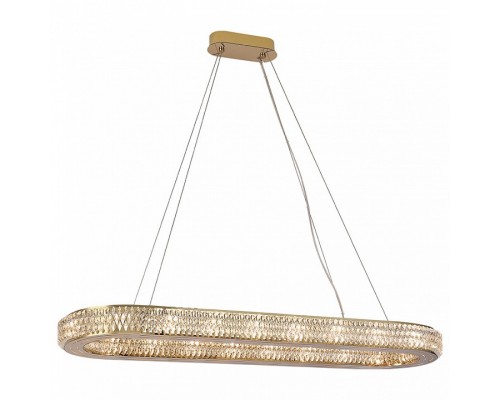 Подвесной светильник Newport MELODY 8560/100 C oval gold polished