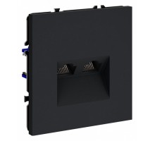 Розетка двойная Ethernet RJ-45 без рамки Voltum S70 VLS060207