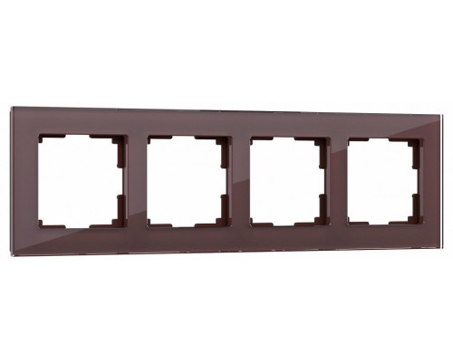 Рамка на 4 поста Werkel Favorit (мокко,стекло) W0041118 Favorit (мокко,стекло) Рамка на 4 поста Werkel Favorit (мокко,стекло) W0041118 Favorit (мокко,стекло)