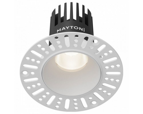 Встраиваемый светильник Maytoni Dip DL119-10W-4K-TRS-W