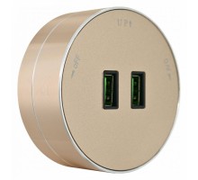 Розетка 2xUSB на треке Arte Milano Am-track-sockets 380011TS/USBx2 Gold