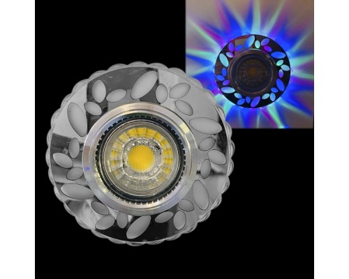 Встраиваемый светильник 42288-9.0-001PL MR16+LED3W CH