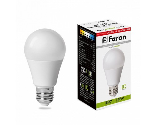 Лампа светодиодная Feron LB-192 E27 10Вт 4000K 38265 Лампа светодиодная Feron LB-192 E27 10Вт 4000K 38265
