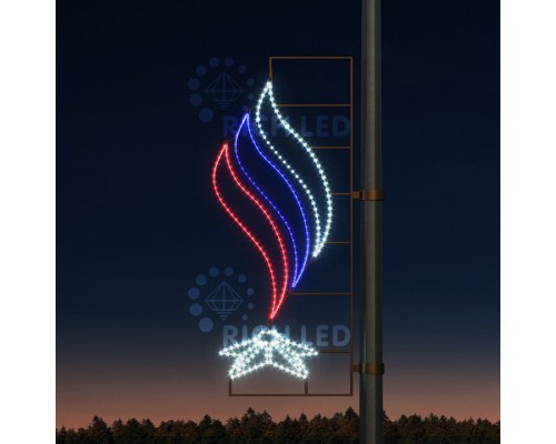 Панно световое День Победы RL-KN-9-9 RL-KN-9-9-WBR