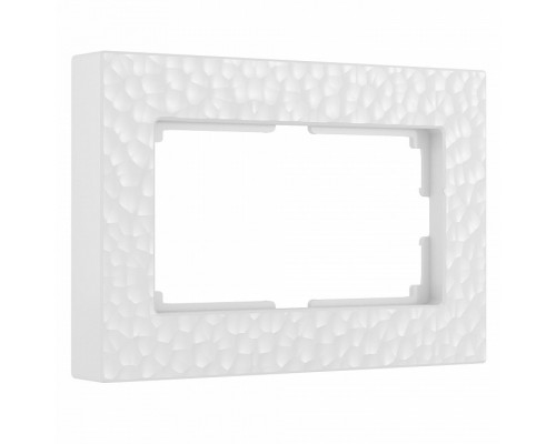 Рамка для двойной розетки Werkel Hammer W0082401 (белый)