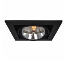 Встраиваемый светильник Arte Lamp Cardani A5935PL-1BK