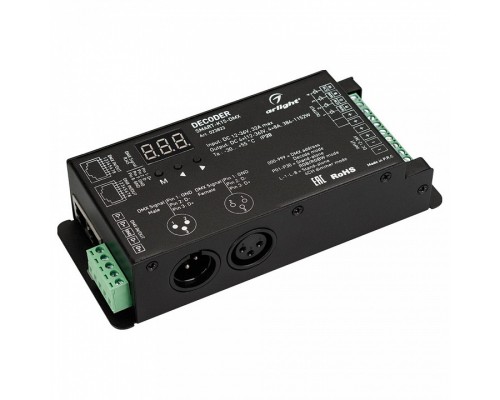 Контроллер-диммер Arlight SMART-K SMART-K15-DMX (12-36V, 4x8A)