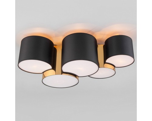Потолочная люстра TK Lighting Mona 3447 Mona Black/Gold Потолочная люстра TK Lighting Mona 3447 Mona Black/Gold