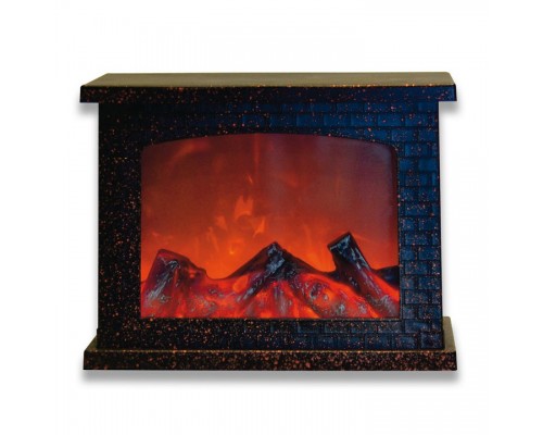 Электрокамин настольный Uniel Камин ULD-L2821-005/DNB/RED BROWN FIREPLACE