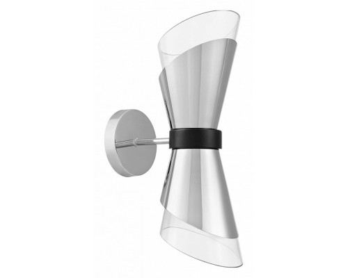 Бра LUMINA DECO Fabro LDW 7013-2 CHR+PR