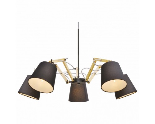 Подвесная люстра Arte Lamp Pinocchio A5700LM-5BK Подвесная люстра Arte Lamp Pinocchio A5700LM-5BK