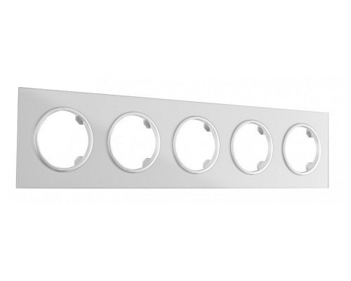 Рамка на 5 постов Arte Milano am-502.01 502.01-5.silver
