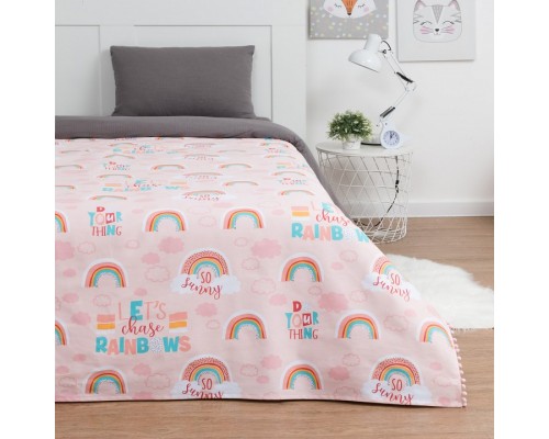 Покрывало полутораспальное Pink Rainbow Покрывало полутораспальное Pink Rainbow