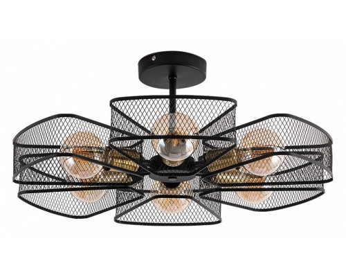 Люстра на штанге Arte Lamp Maasym A7044PL-6BK Люстра на штанге Arte Lamp Maasym A7044PL-6BK