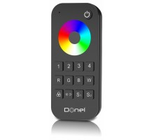 Пульт-регулятор цвета RGB кнопочный Donel DN8HF DN18301RGBRC