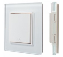 Панель-диммера клавишная накладная Arlight Knob SR-2833RGB-RF-UP White (3V, RGBW, 1зона)