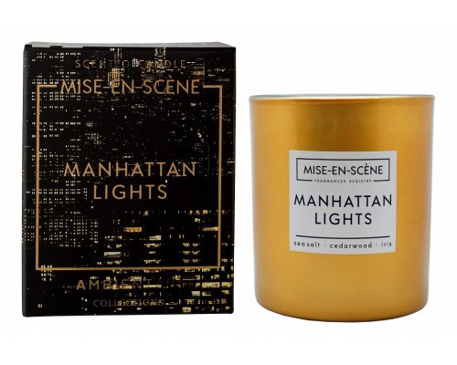 Свеча ароматическая (9.2 см) Mise En Scene Manhattan lights VV050AQMS Свеча ароматическая (9.2 см) Mise En Scene Manhattan lights VV050AQMS
