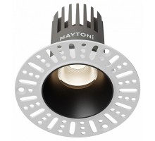 Встраиваемый светильник Maytoni  DL124-10W-4K-TRS-B