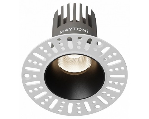 Встраиваемый светильник Maytoni  DL124-10W-4K-TRS-B
