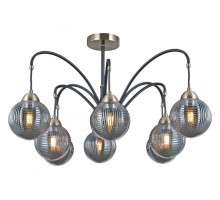 Люстра на штанге ILLUMICO  IL0433-8PSQ-79 BK AB