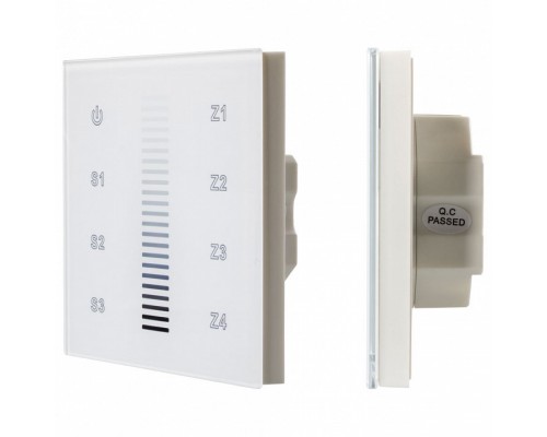 Панель-диммера сенсорная встраиваемая Arlight SR-2300 SR-2300TS-IN White (DALI, DIM) Панель-диммера сенсорная встраиваемая Arlight SR-2300 SR-2300TS-IN White (DALI, DIM)