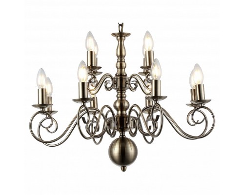 Подвесная люстра Arte Lamp 1129 A1129LM-12AB Подвесная люстра Arte Lamp 1129 A1129LM-12AB
