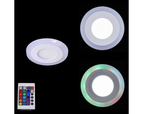 Встраиваемый светильник 50503-9.0-001TM LED3+3W WH/DL+RGB Встраиваемый светильник 50503-9.0-001TM LED3+3W WH/DL+RGB