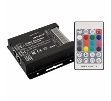 Контроллер-регулятор цвета RGBW с пультом ДУ Arlight VT-S07 VT-S07-4x6A (12-24V, ПДУ 24 кн, RF)