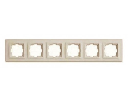Рамка на 6 постов Mono Electric Despina 102-170000-166 Рамка на 6 постов Mono Electric Despina 102-170000-166