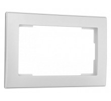 Рамка для двойной розетки Arte Milano am-503.06 503.06-double.silver