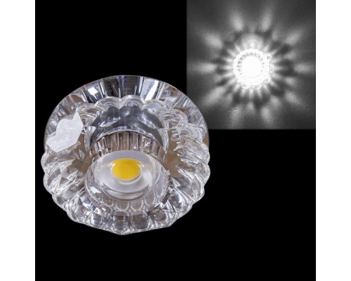 Встраиваемый светильник  09097-9.0-001T LED COB10W CR