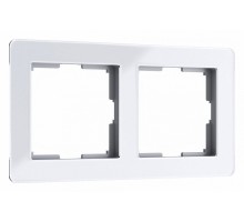 Рамка на 2 поста Werkel Acrylic (белый) W0022701