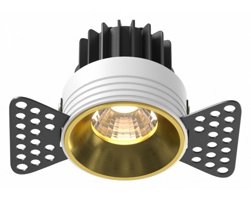 Встраиваемый светильник Maytoni Technical Round DL058-7W3K-TRS-BS Встраиваемый светильник Maytoni Technical Round DL058-7W3K-TRS-BS