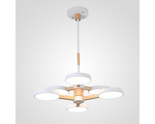 Люстра на штанге Imperiumloft TURNA White TURNA-DBL01