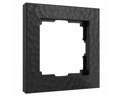 Рамка на 1 пост Werkel Hammer W0012408 (черный) Рамка на 1 пост Werkel Hammer W0012408 (черный)