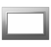 Рамка для двойной розетки Elbi Eleсtriс Zena 608-011000-908