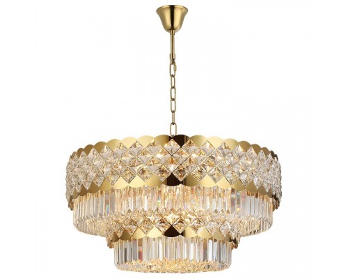 Подвесная люстра Newport ASHLEY 8301/80 C gold polished