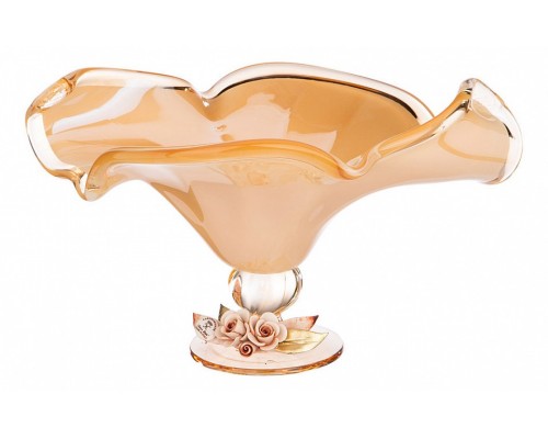 Чаша декоративная (30х22х16 см) White Cristal Honey Persia 647-753 Чаша декоративная (30х22х16 см) White Cristal Honey Persia 647-753