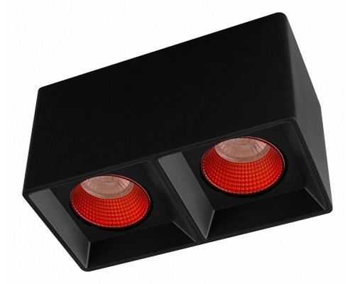 Накладной светильник Denkirs DK3030 DK3085-BK+RD Накладной светильник Denkirs DK3030 DK3085-BK+RD