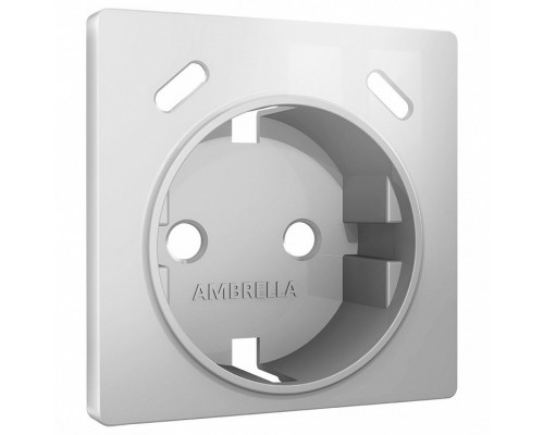 Накладка для розетки с заземлением и со шторками и 2хUSB type С Ambrella Volt ALFA AP4105 Накладка для розетки с заземлением и со шторками и 2хUSB type С Ambrella Volt ALFA AP4105