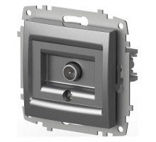 ТВ-розетка оконечная без рамки Elbi Eleсtriс Zena Vega 609-011000-273