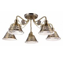 Потолочная люстра Rivoli Medaglione S5 AB Б0038090