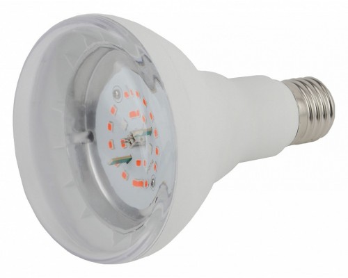 Лампа светодиодная Эра E27 16Вт 1310K BR30-2S 11W DR/B PPF1.5umol/J Filcker 10% Лампа светодиодная Эра E27 16Вт 1310K BR30-2S 11W DR/B PPF1.5umol/J Filcker 10%