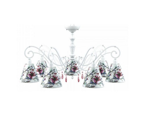 Подвесная люстра Lamp4You Classic 19 E3-07-WM-LMP-O-13-CRL-E3-07-PK-DN Подвесная люстра Lamp4You Classic 19 E3-07-WM-LMP-O-13-CRL-E3-07-PK-DN